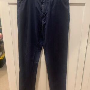 Lululemon Men’s Navy Slim-Fit Trouser 34”L size 32